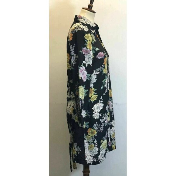 Maison Jules Womens Multicolor Floral-Dress S - Picture 4 of 12